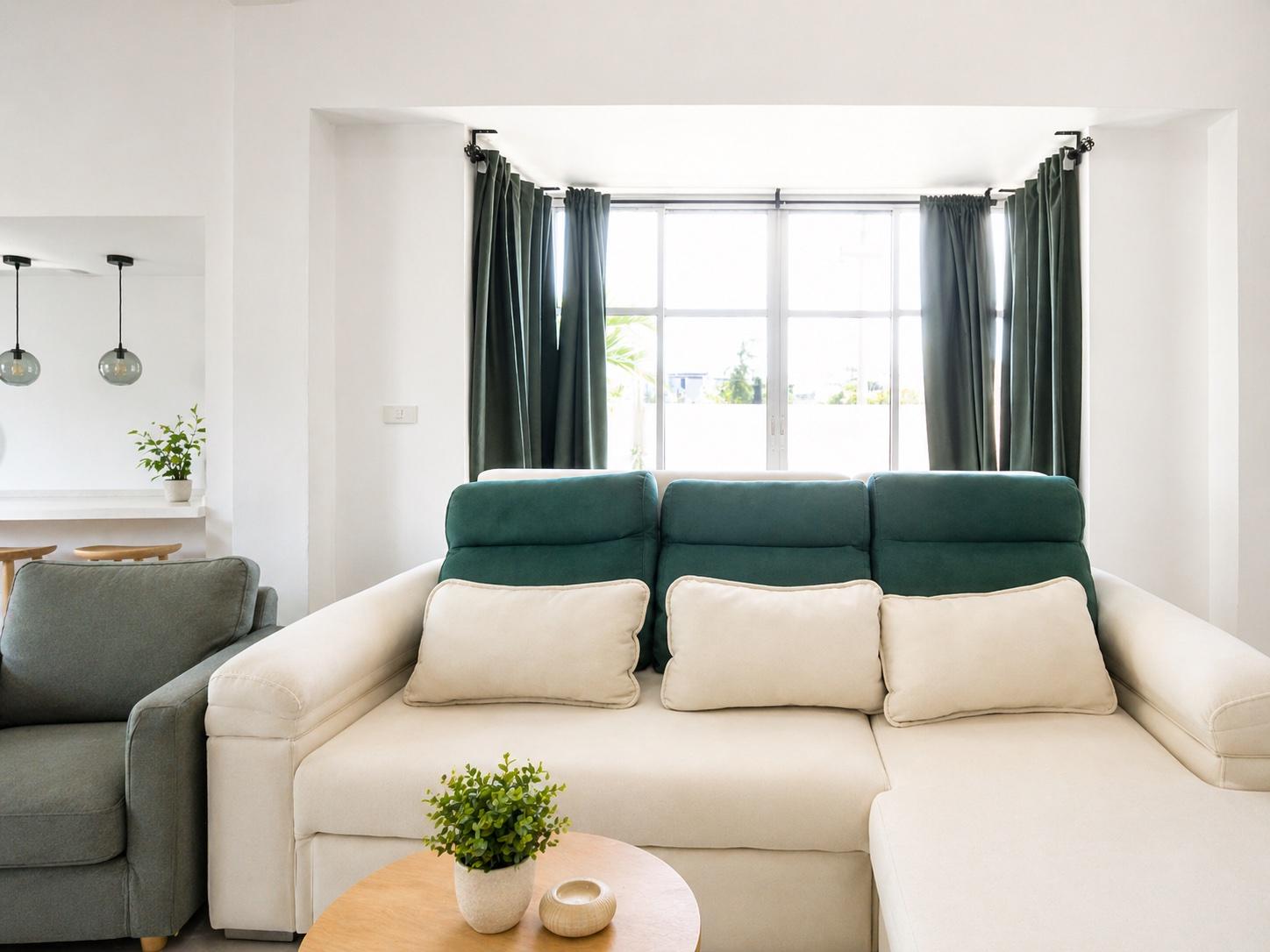 Sofa with Natural Light