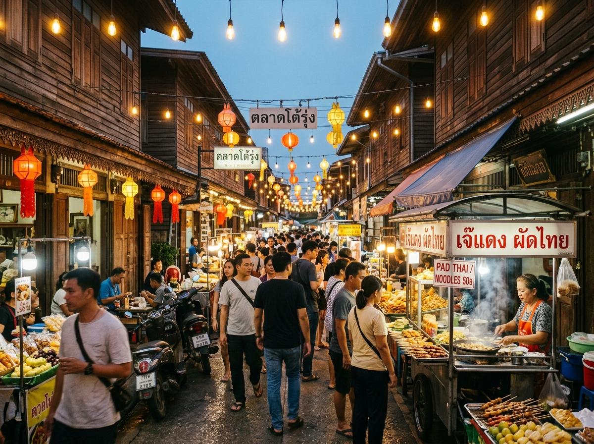 Pranburi 200 Jahre alter Markt