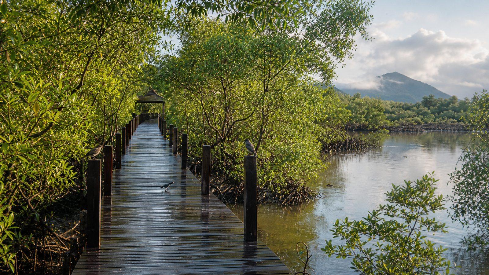Pran Buri Forest Park: an easy mangrove boardwalk