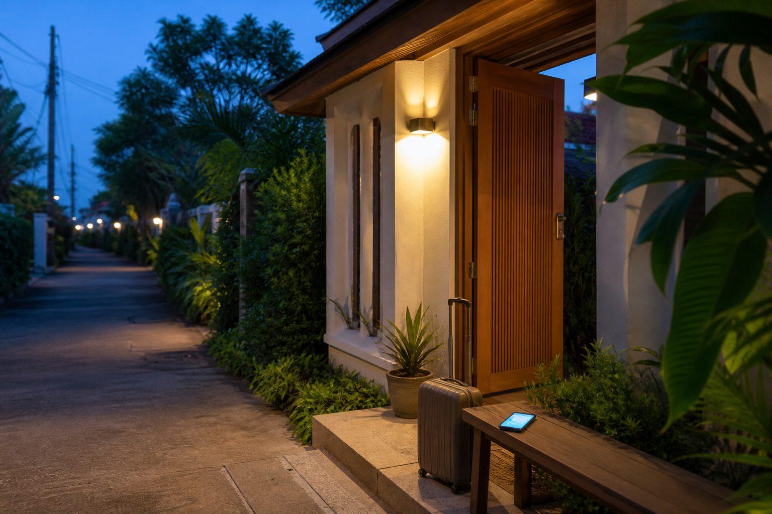Late check-in in Pranburi: what to ask before booking