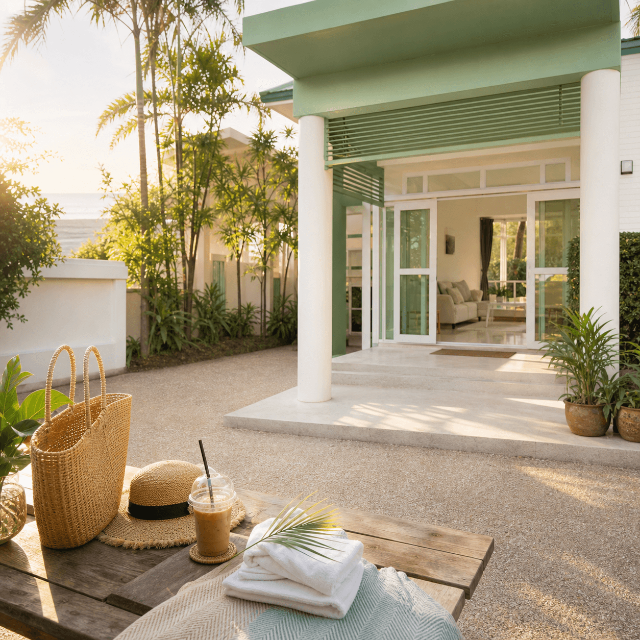 Villa Pranburi Beach Exterior View