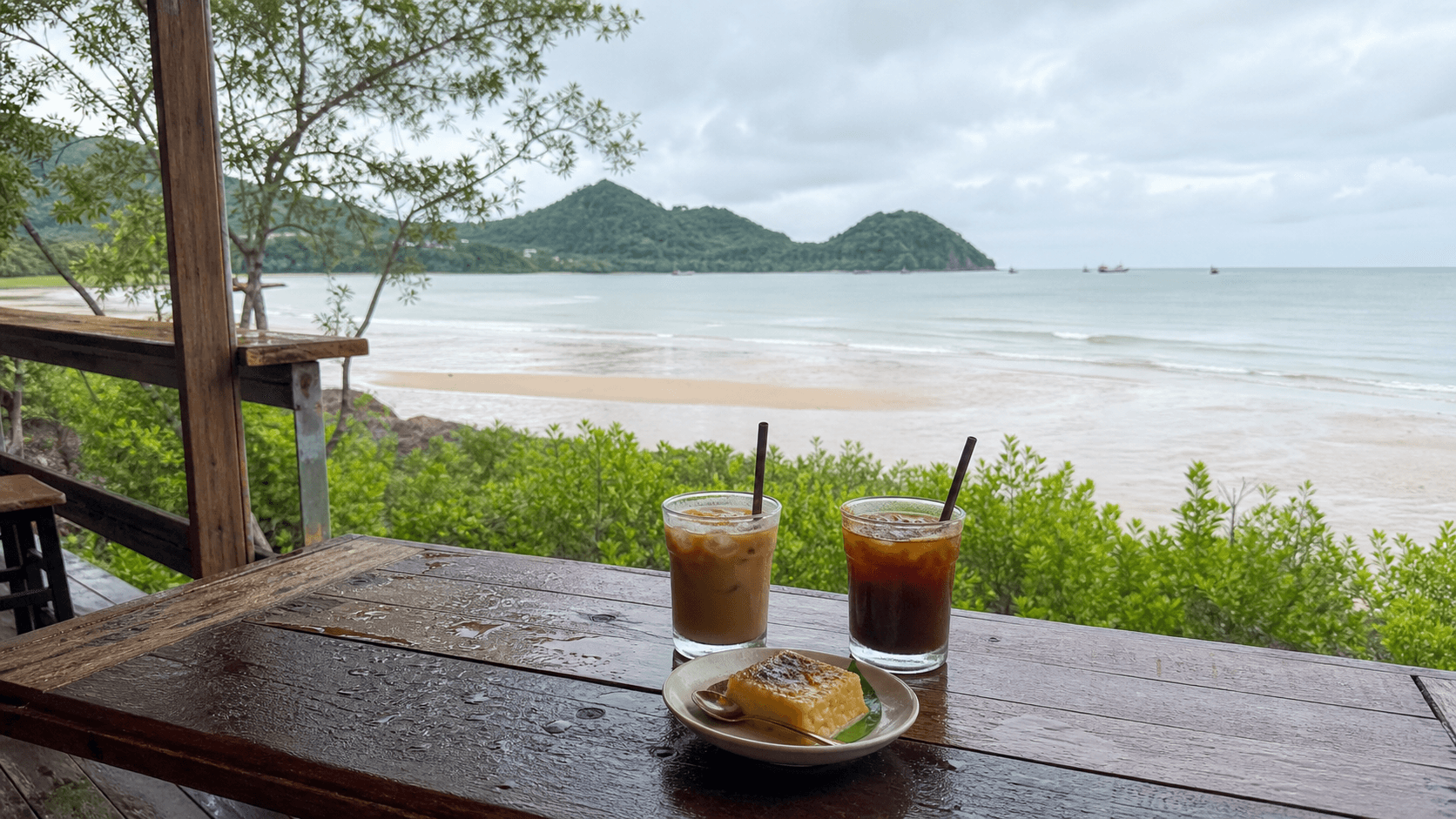 เที่ยวปราณบุรีหน้าฝน: คาเฟ่ ทะเล ป่าชายเลน