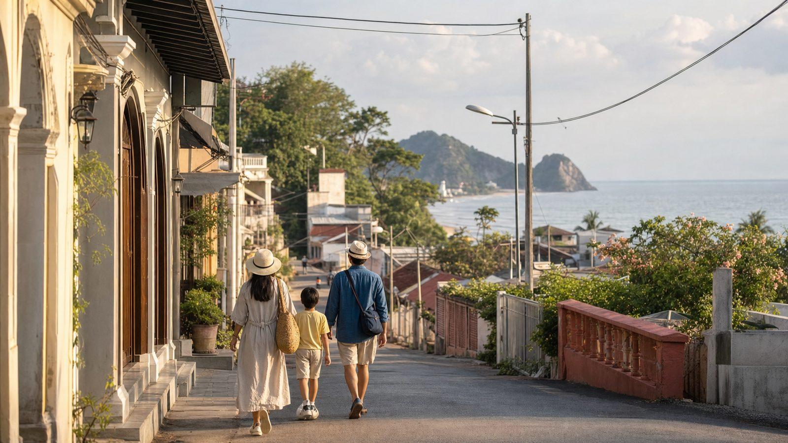 Visit Hua Hin for the day, then sleep somewhere calmer in Pranburi