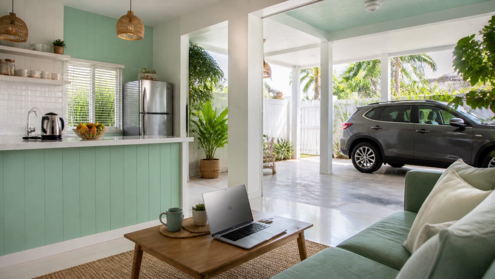 ที่พักปราณบุรีมีครัว ที่จอดรถ และ Wi-Fi