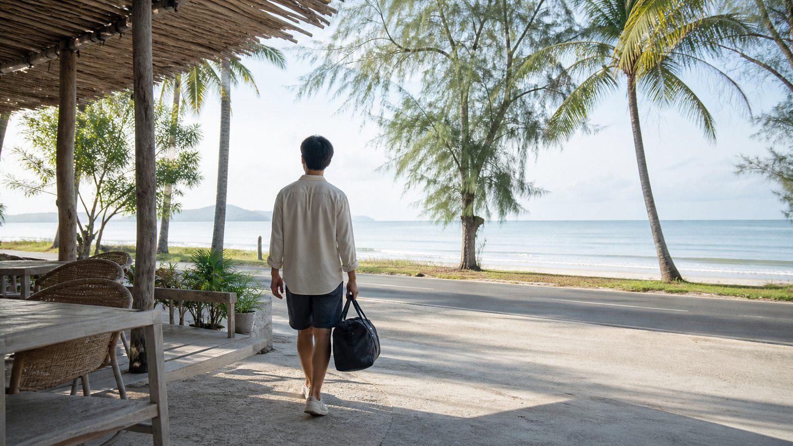 Checking out in Pranburi: make the last morning count