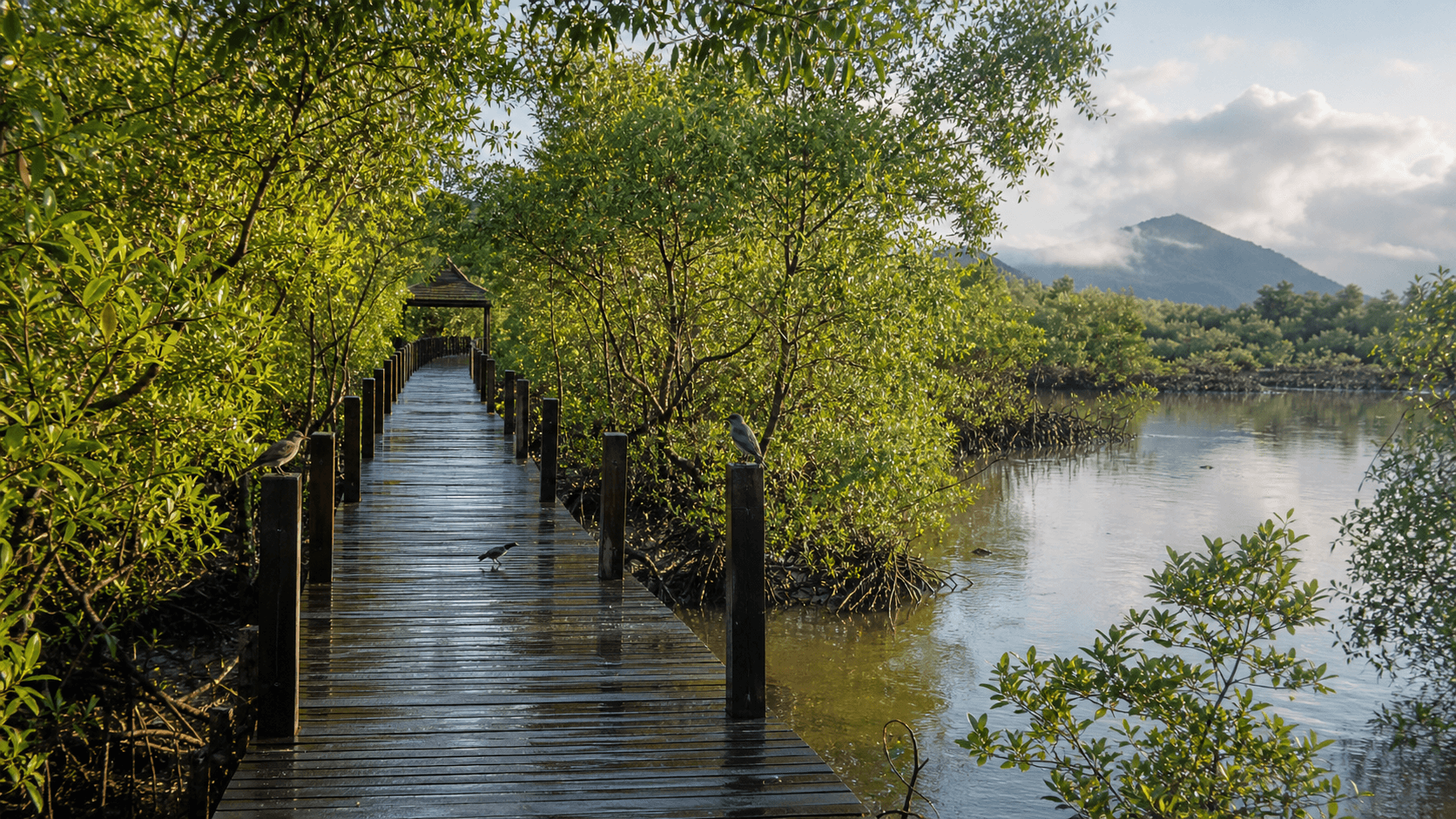 วนอุทยานปราณบุรี: เดินป่าชายเลนบนสะพานไม้