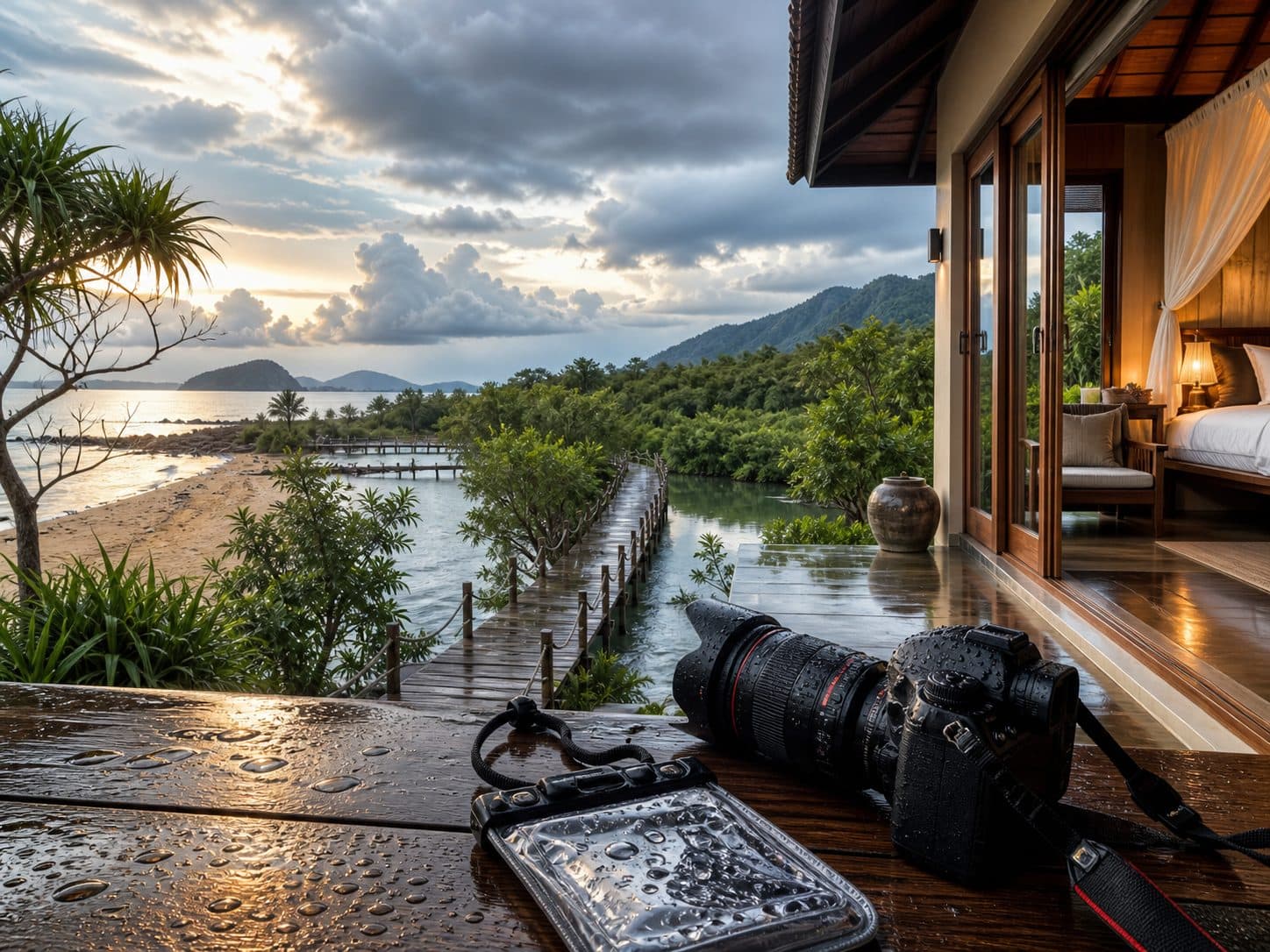 เที่ยวปราณบุรีหน้าฝนให้ได้รูปสวย: จับแสงก่อนฝนและหลังฝน