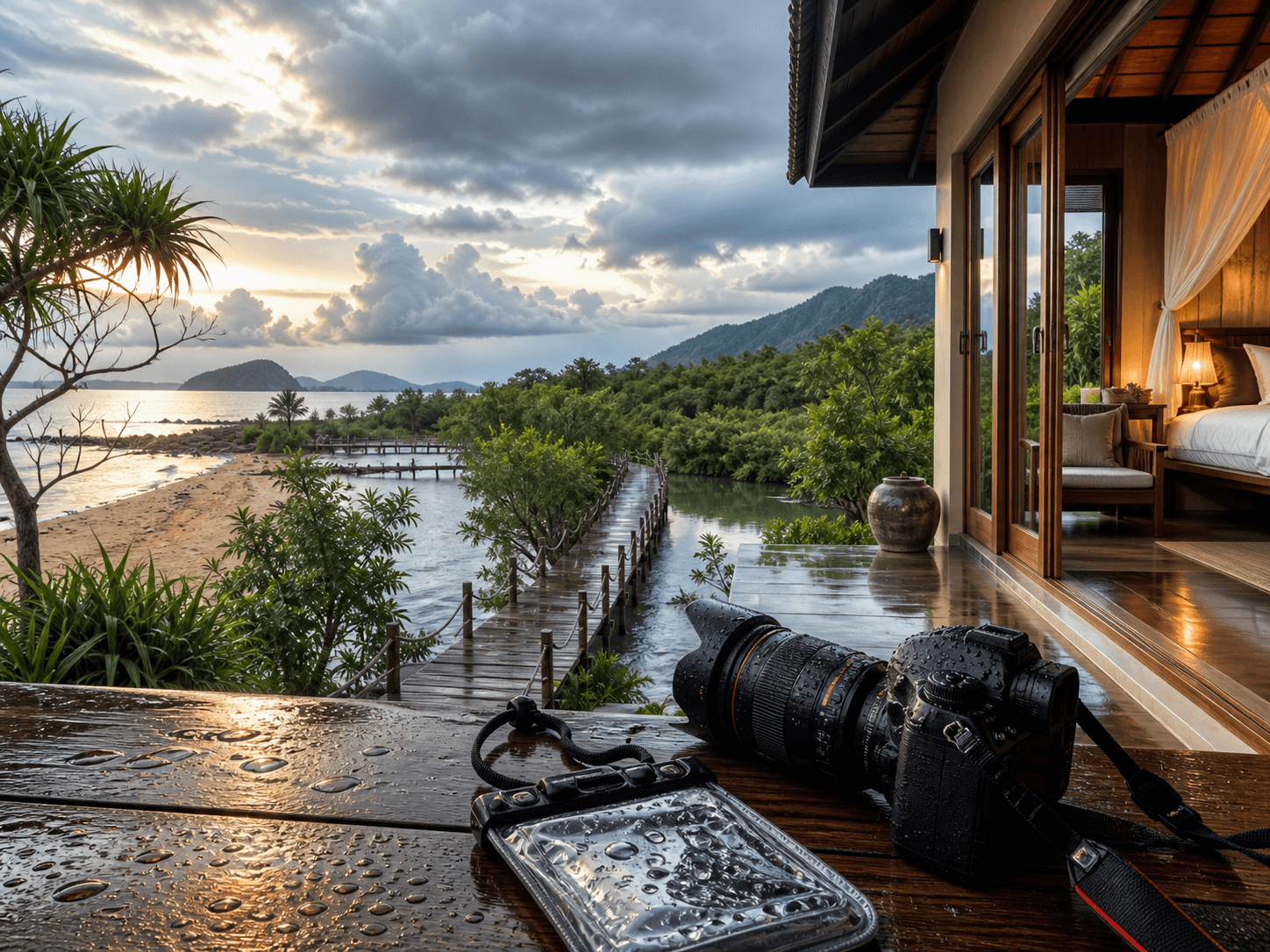 เที่ยวปราณบุรีหน้าฝนให้ได้รูปสวย: จับแสงก่อนฝนและหลังฝน